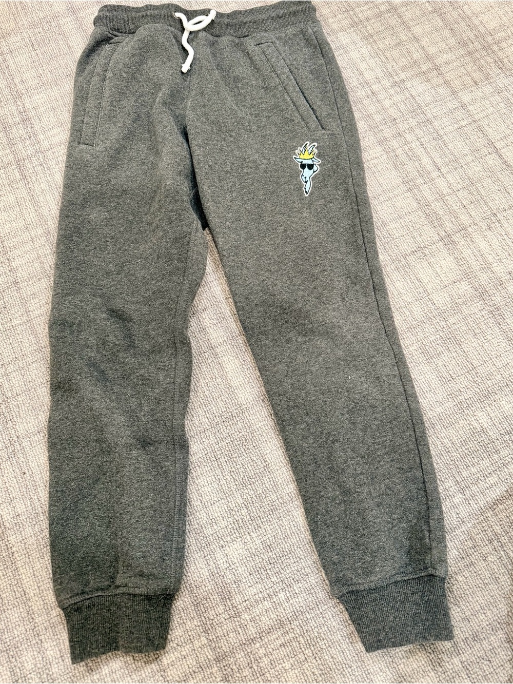GOAT USA Gray Fleece Jogger/sweatpants